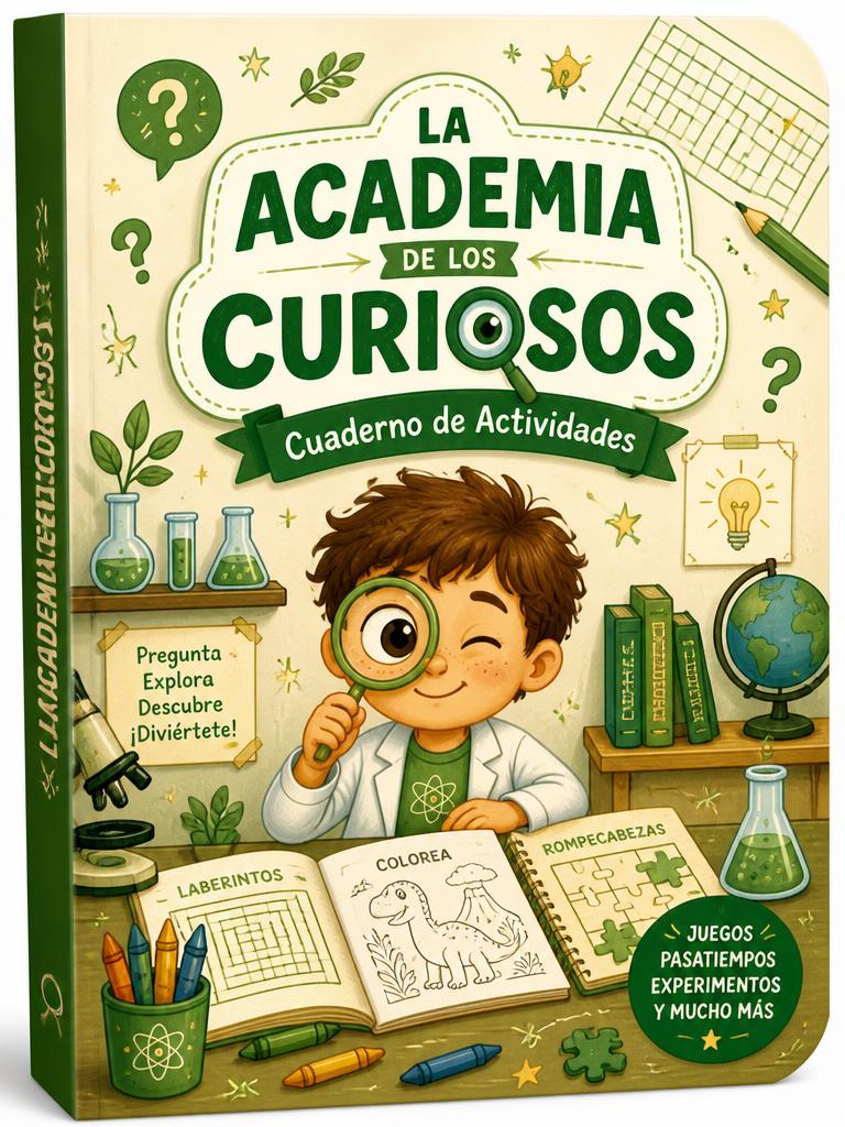 Cuaderno de actividades Cuaderno de Actividades «La Academia de los Curiosos»