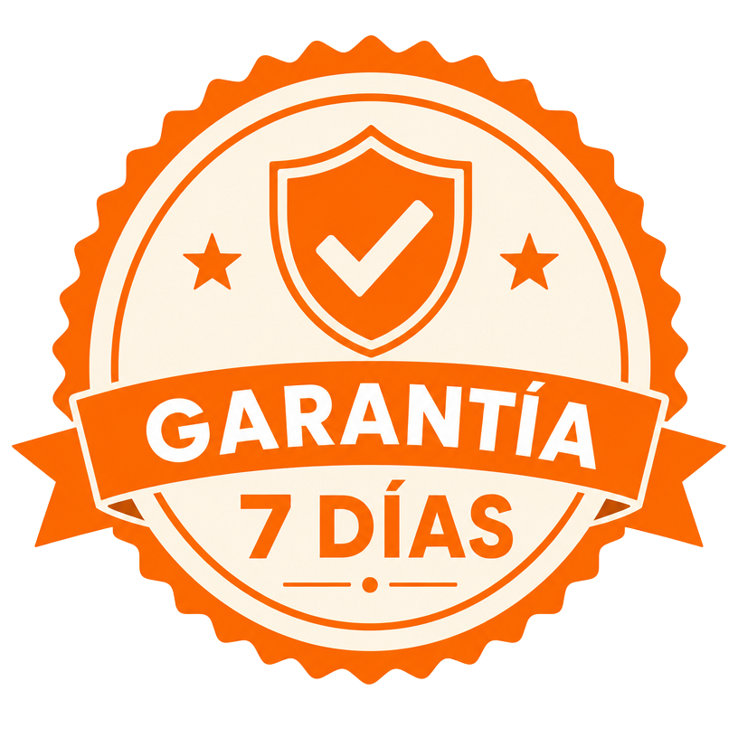 Sello de garantía de satisfacción de 7 días